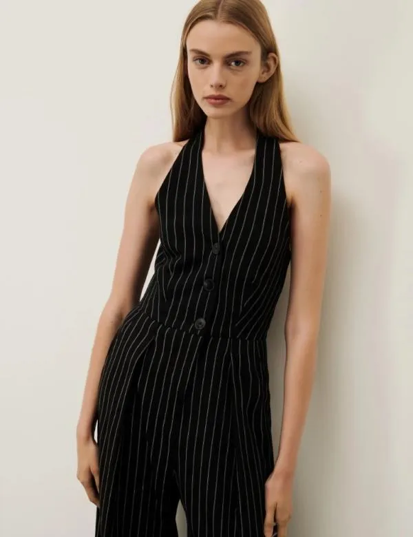 Marella Dresses Women Linenblend Jumpsuit Black