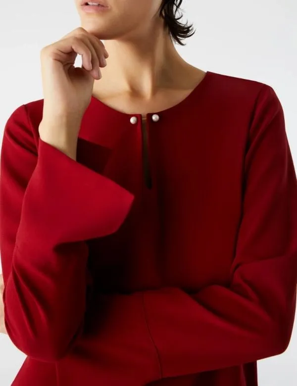Marella Dresses Women Short Dress Red