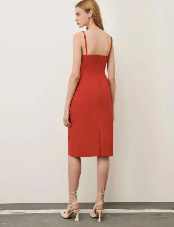 Marella Dresses Women Slimfit Dress Red