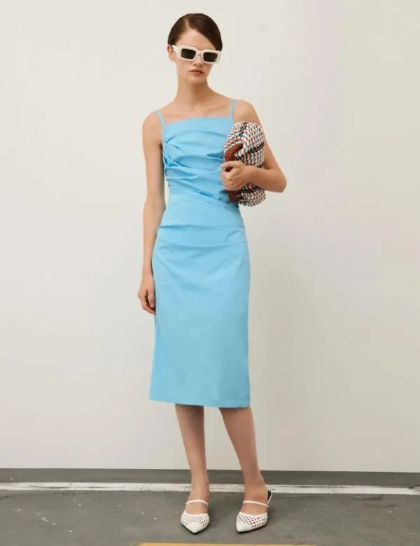 Marella Dresses Women Slimfit Dress Turquoise