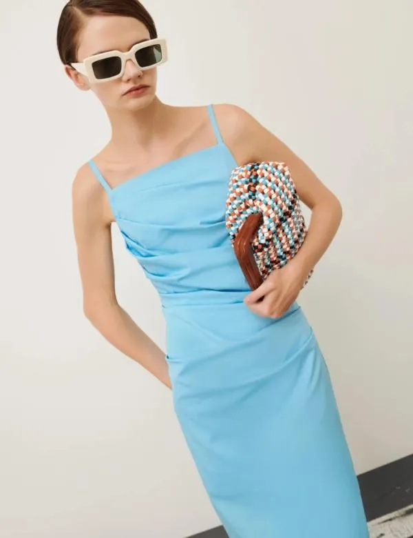 Marella Dresses Women Slimfit Dress Turquoise