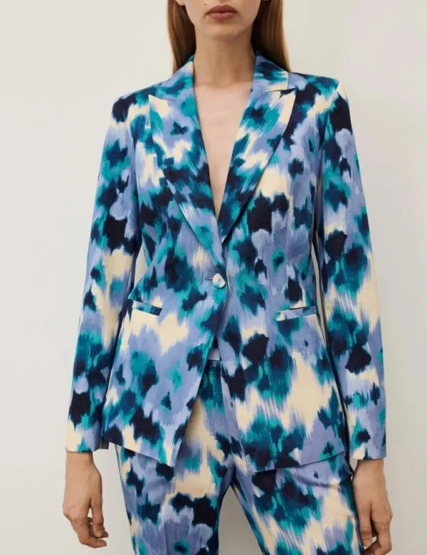 Marella Jackets Women Singlebreasted Blazer Lavender