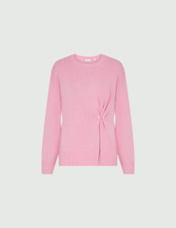 Marella Knitwear Women Oversized Sweater Pink