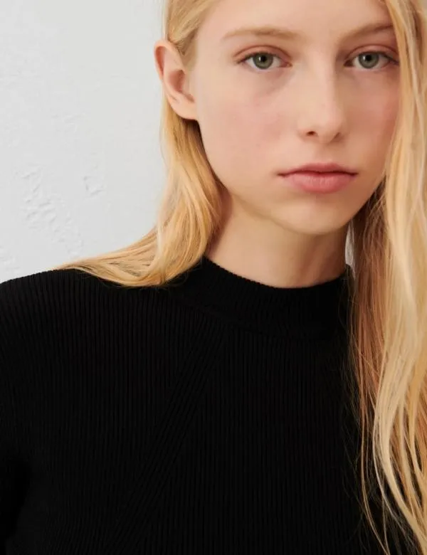 Marella Knitwear Women Slimfit Sweater Black