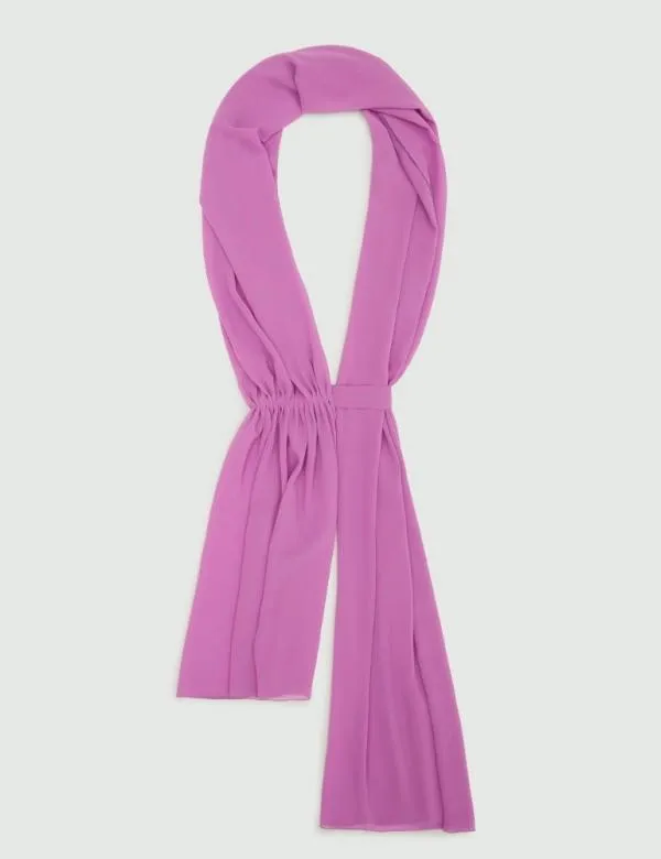 Marella Scarves And Foulard Women Georgette Stole Purple