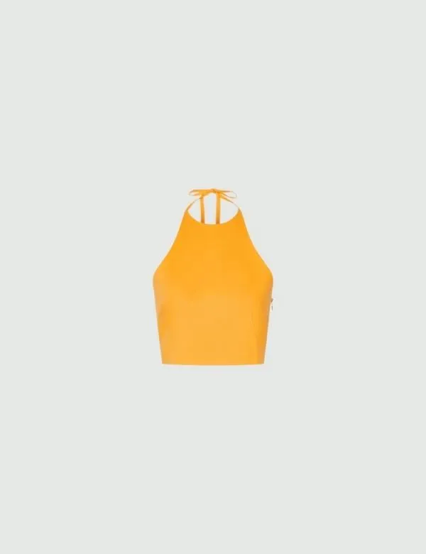 Marella Tops And TShirt Women Crop Top Orange