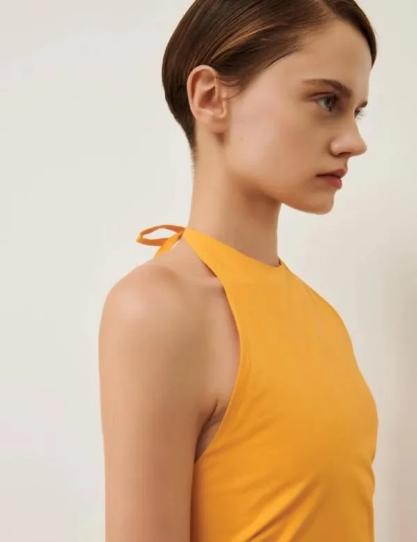 Marella Tops And TShirt Women Crop Top Orange