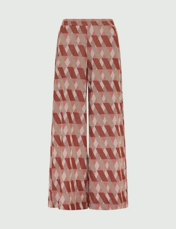 Marella Trousers Women Wideleg Trousers Rust