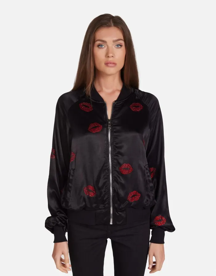 McKay Crystal Kisses Black Women039s Lauren Moshi Jackets