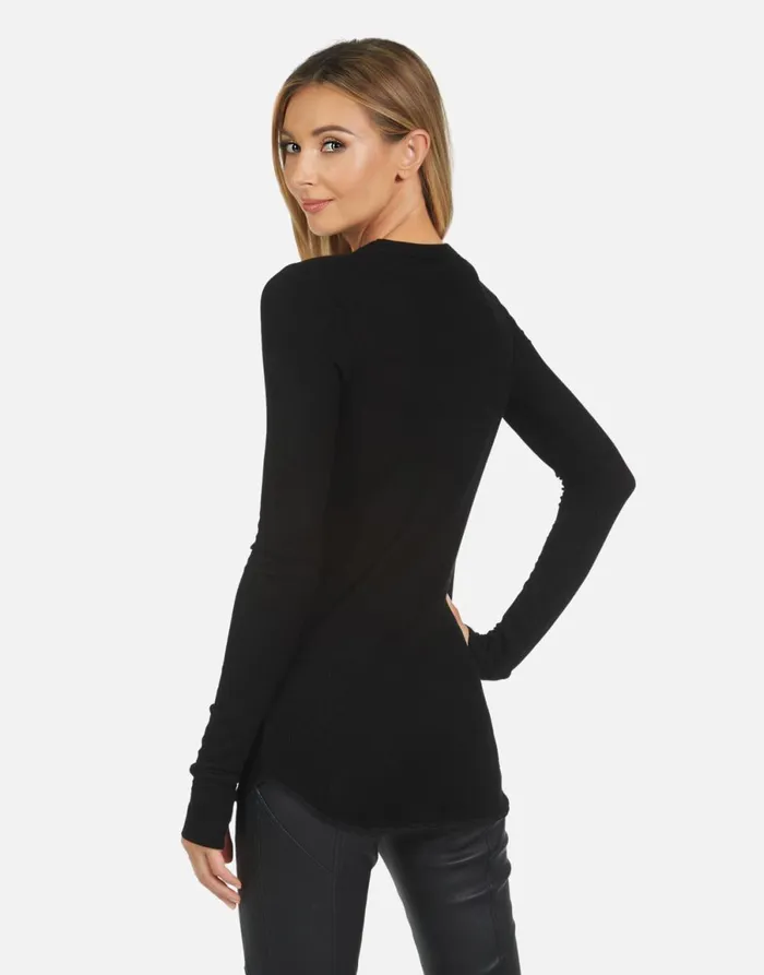 McKinley X Camo Lip Black Women039s Lauren Moshi Long Sleeve