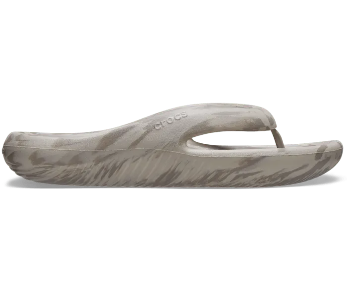 Mellow Marbled Recovery Flip Mushroom Cobblestone Men Crocs Sandals