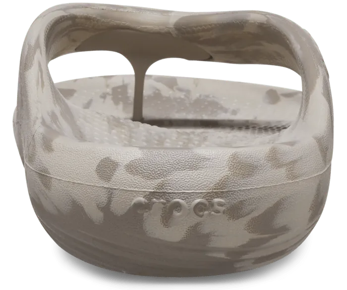 Mellow Marbled Recovery Flip Mushroom Cobblestone Men Crocs Sandals