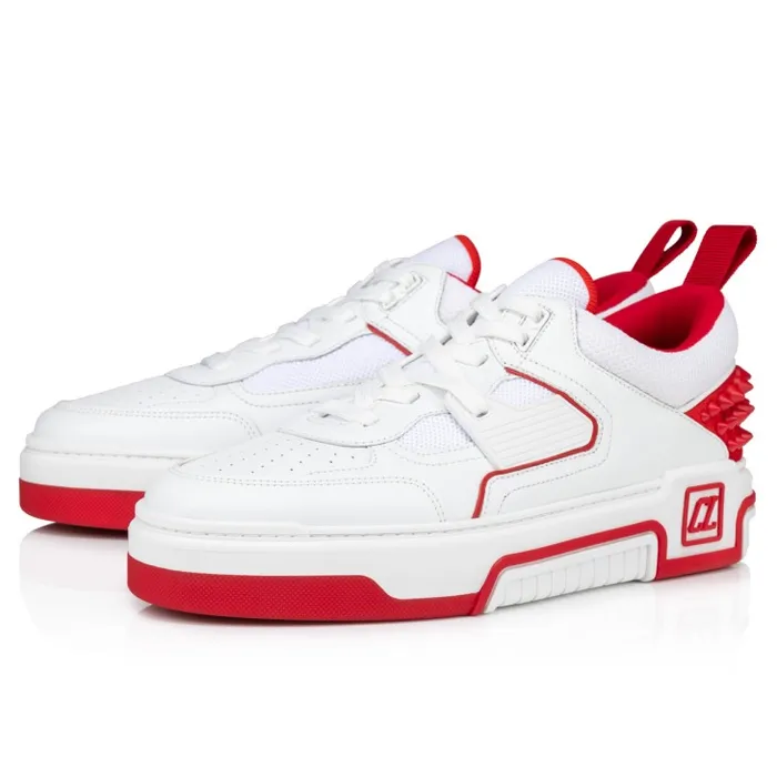 Men Astroloubi Sneakers 8211 Calf Leather Suede And Nappa Leather 8211 White Christian Louboutin Sneakers Men Astroloubi Sneakers 8211 Calf Leather Suede And Nappa Leather 8211 White Christian Louboutin Sneakers