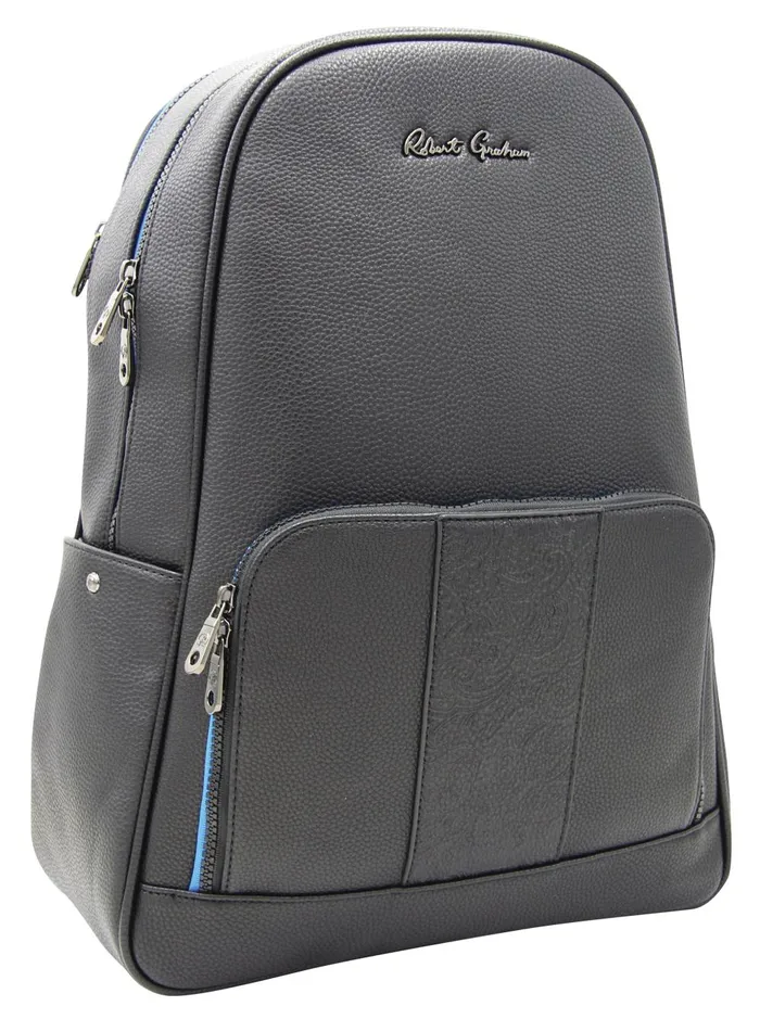 Men Bags and Wallets Robert Graham FREESTANDING BACKPACK Black