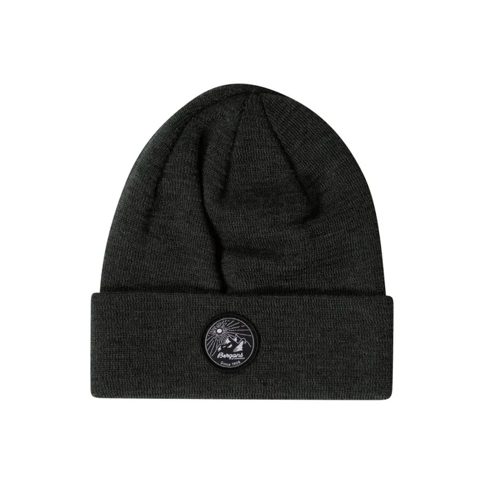 Men Bergans Of Norway Beanies And Caps Fine Knit V2 Beanie Duke Green