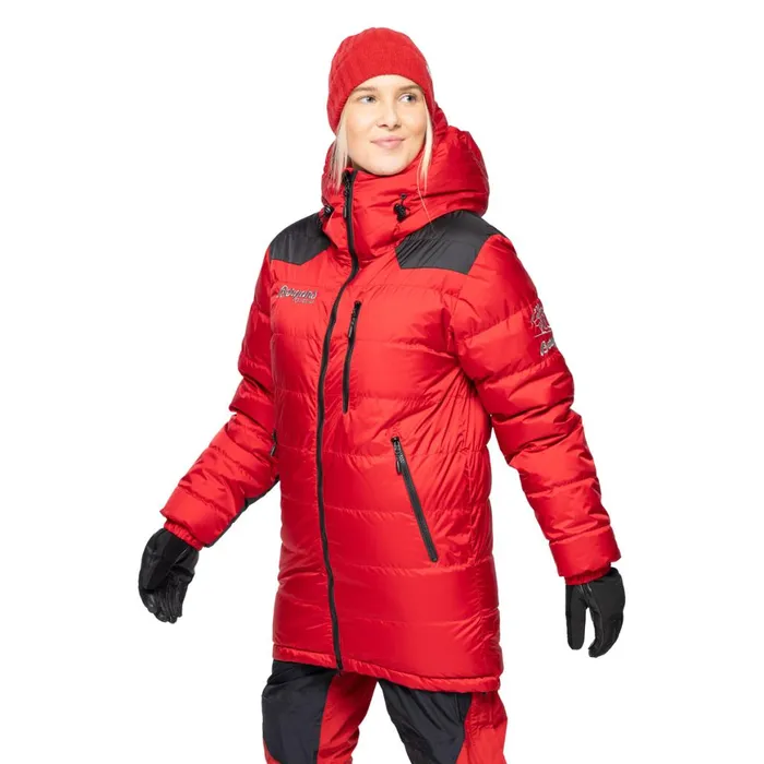 Men Bergans Of Norway Coats And Parkas Expedition Down Light Parka Red Black