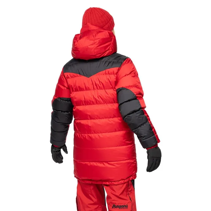 Men Bergans Of Norway Coats And Parkas Expedition Down Light Parka Red Black
