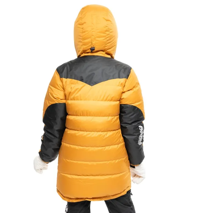 Men Bergans Of Norway Coats And Parkas Expedition Down Unisex Parka Arctic Ocean Yellow Black