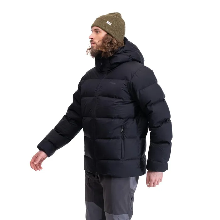 Men Bergans Of Norway Down Jackets Lava Warm Down Jacket WHood Black