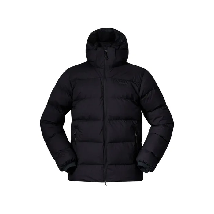 Men Bergans Of Norway Down Jackets Lava Warm Down Jacket WHood Black