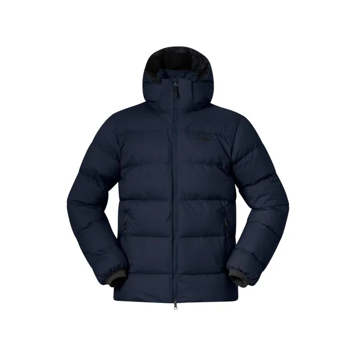 Men Bergans Of Norway Down Jackets Lava Warm Down Jacket WHood Navy