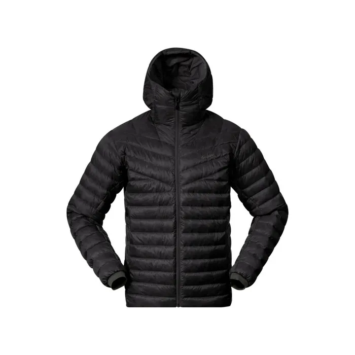 Men Bergans Of Norway Down Jackets Rabot Light Down Jacket Hood Black