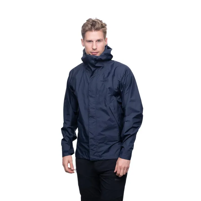 Men Bergans Of Norway Shell Jackets Vatne 3l Jacket Navy Blue