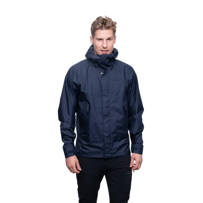 Men Bergans Of Norway Shell Jackets Vatne 3l Jacket Navy Blue