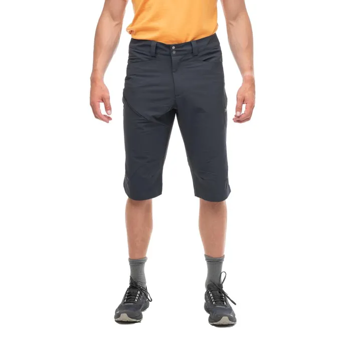 Men Bergans Of Norway Shorts Vandre Light Softshell Long Shorts Dark Shadow Grey