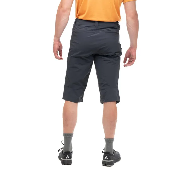 Men Bergans Of Norway Shorts Vandre Light Softshell Long Shorts Dark Shadow Grey