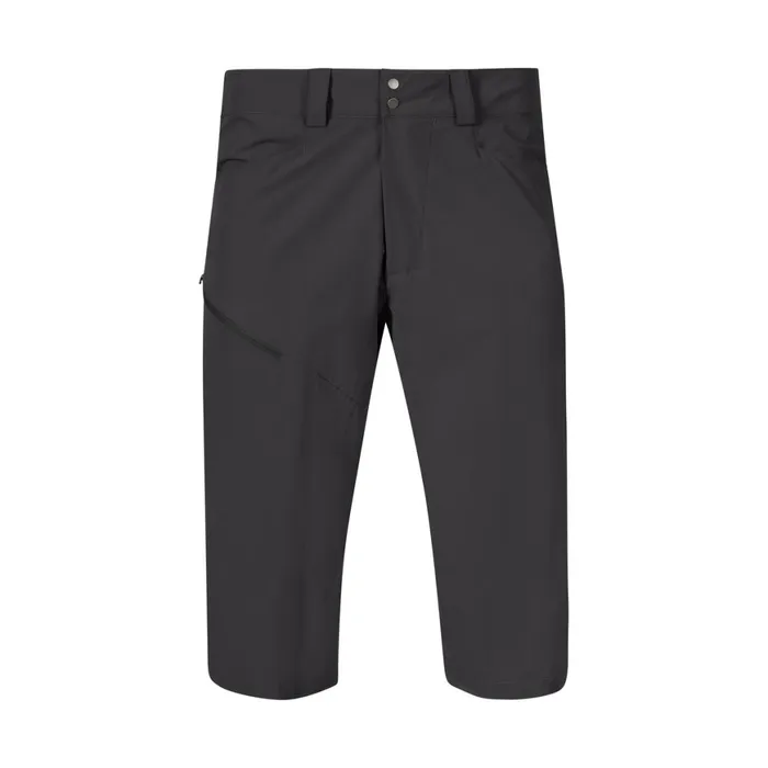 Men Bergans Of Norway Shorts Vandre Light Softshell Long Shorts Dark Shadow Grey