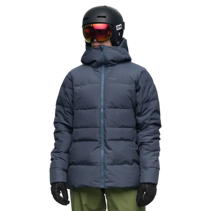 Men Bergans Of Norway Ski Jackets Stranda V2 Down Jacket Ebony Blue