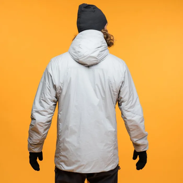 Men Bergans Of Norway Softshell Jackets Y Mountainline Insulated Windbreaker Jacket Pearl Grey