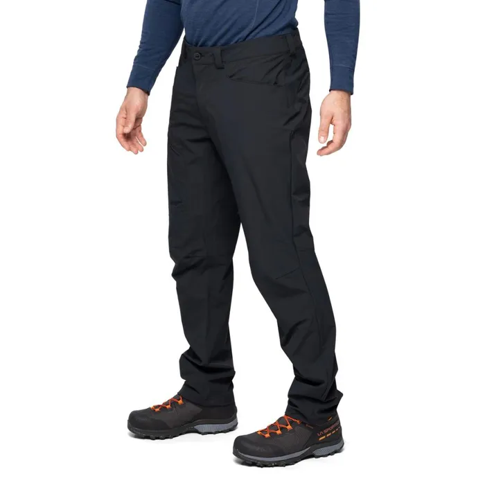 Men Bergans Of Norway Softshell Pants Vaagaa Light Softshell Pants Black