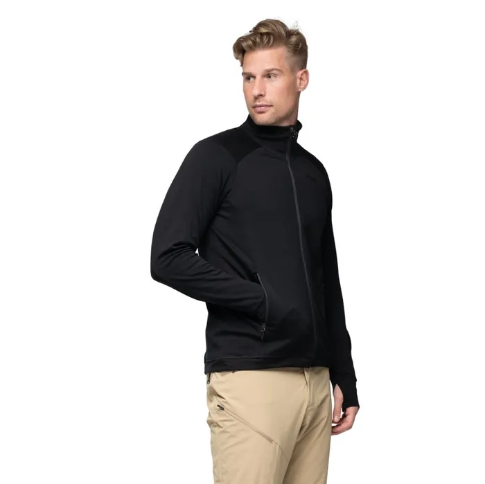 Men Bergans Of Norway Wool Ulstein Wool Jacket Black