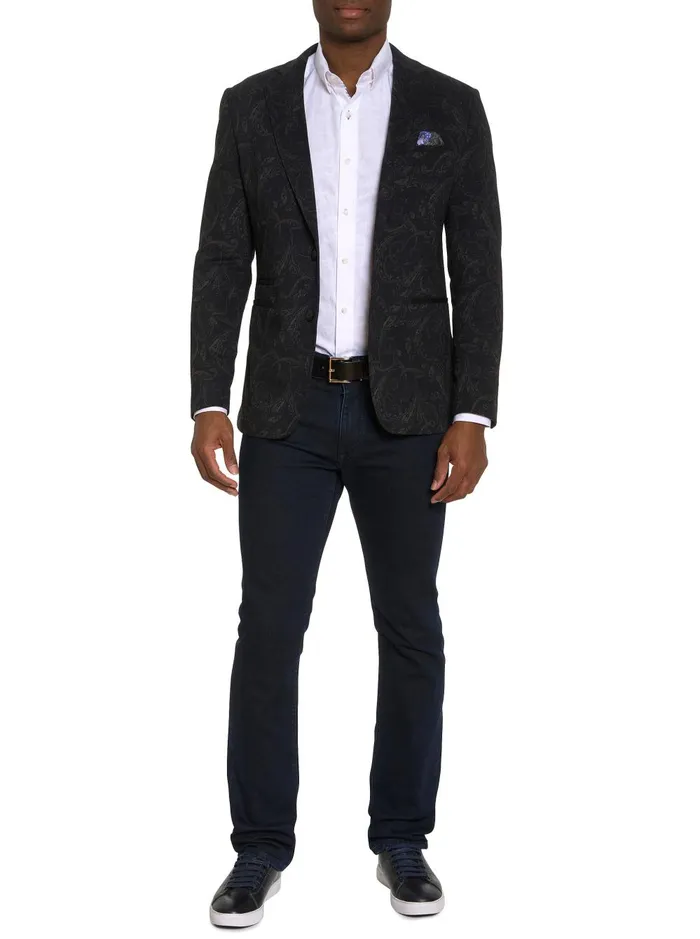 Men Blazers Robert Graham CUSANO BLAZER Black