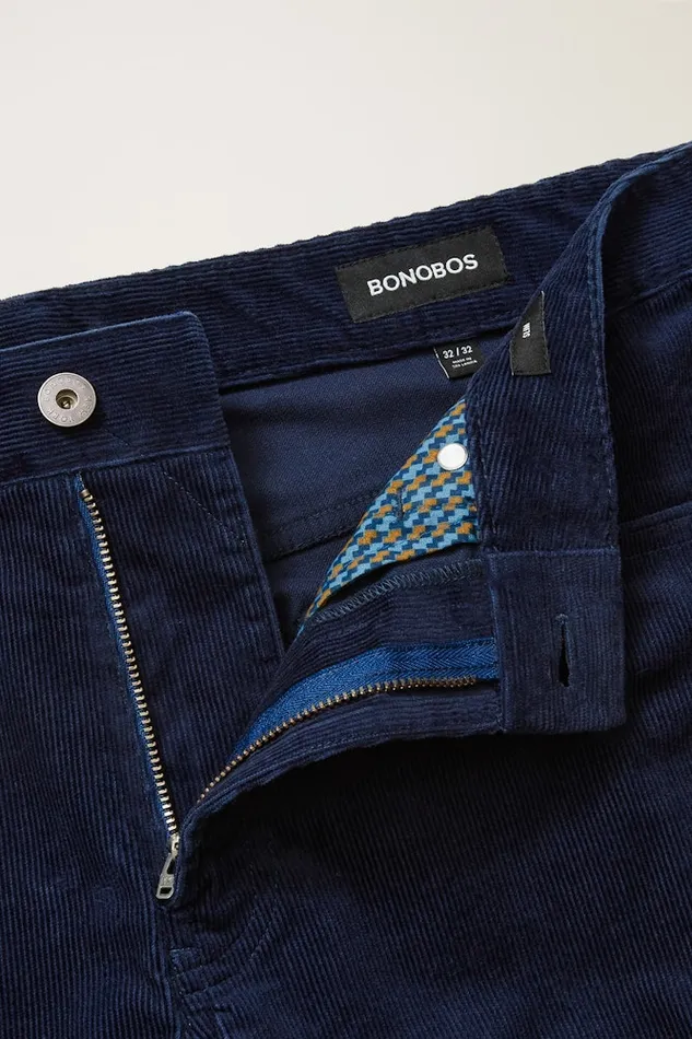 Men Bonobos 5Pocket Pants Corduroy 5Pocket Pants Maritime Blue Men Bonobos 5Pocket Pants Corduroy 5Pocket Pants Maritime Blue