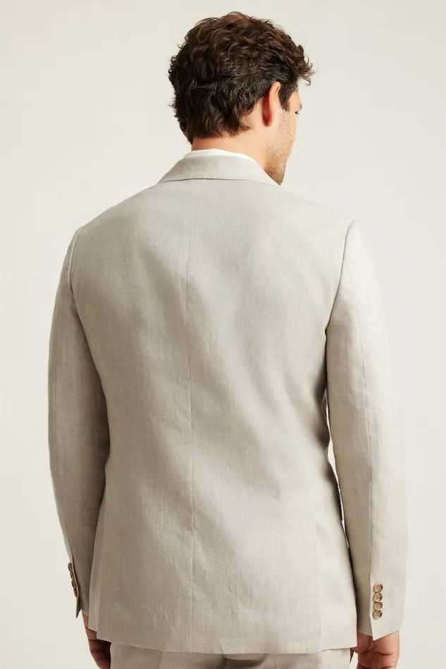 Men Bonobos Blazers and Sport Coats Jetsetter Italian Linen Blazer Stone Beige Men Bonobos Blazers and Sport Coats Jetsetter Italian Linen Blazer Stone Beige