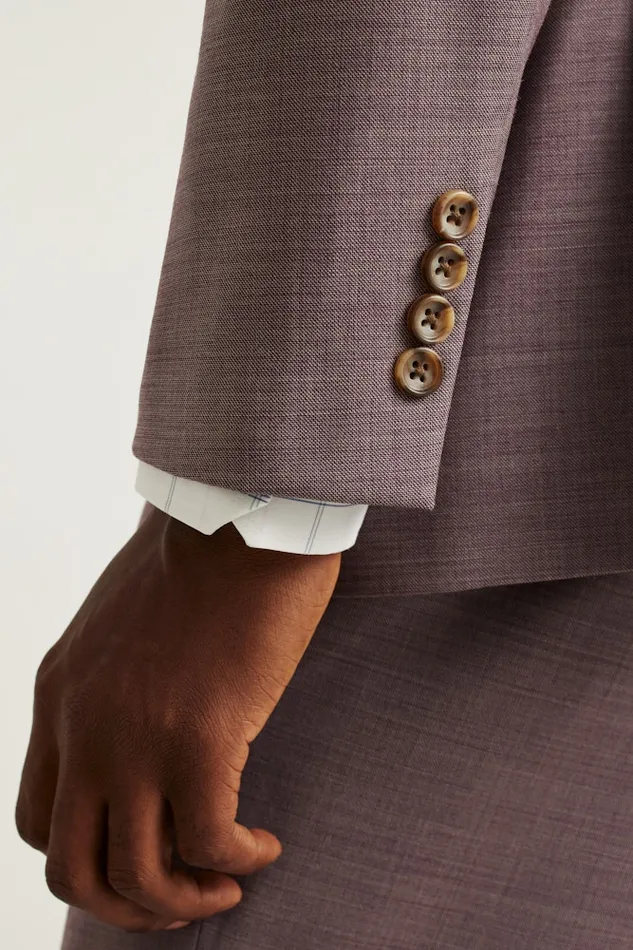 Men Bonobos Blazers and Sport Coats Jetsetter Wool Blazer Mauve Sharkskin Men Bonobos Blazers and Sport Coats Jetsetter Wool Blazer Mauve Sharkskin