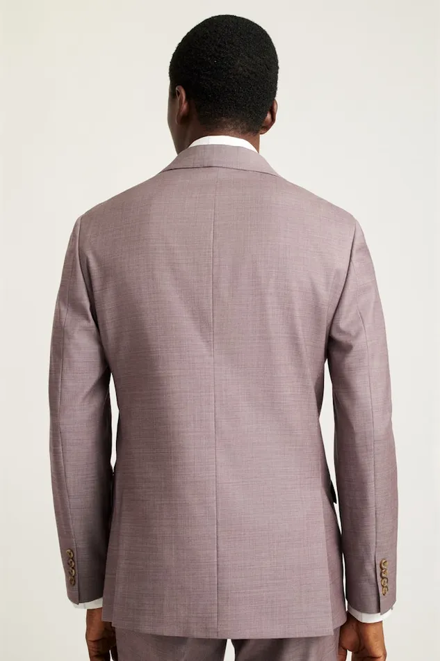 Men Bonobos Blazers and Sport Coats Jetsetter Wool Blazer Mauve Sharkskin Men Bonobos Blazers and Sport Coats Jetsetter Wool Blazer Mauve Sharkskin
