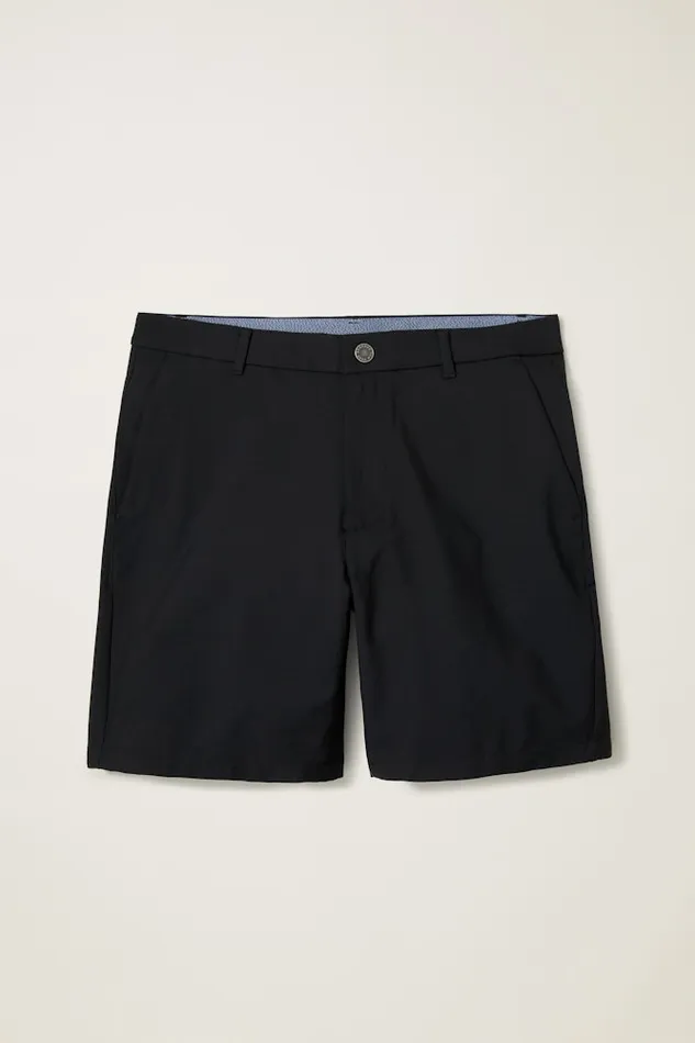 Men Bonobos Casual Shorts Breathable and Versatile Bonobos Performance Link Golf Shorts Jet Black