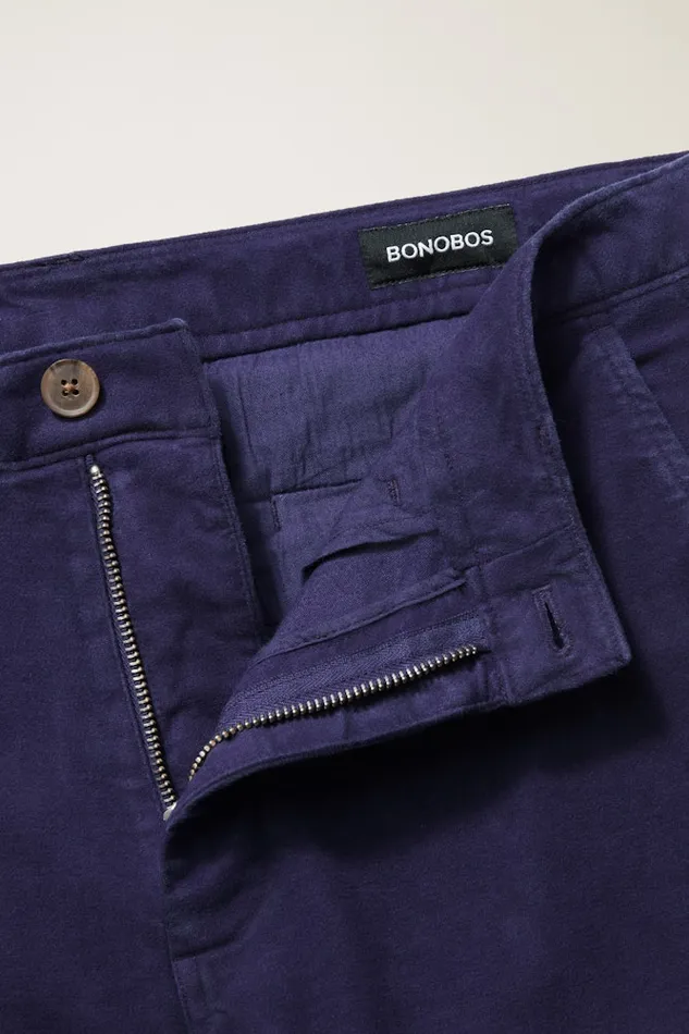 Men Bonobos Dress Pants Stretch Italian Moleskin Trouser Maritime Blue Men Bonobos Dress Pants Stretch Italian Moleskin Trouser Maritime Blue
