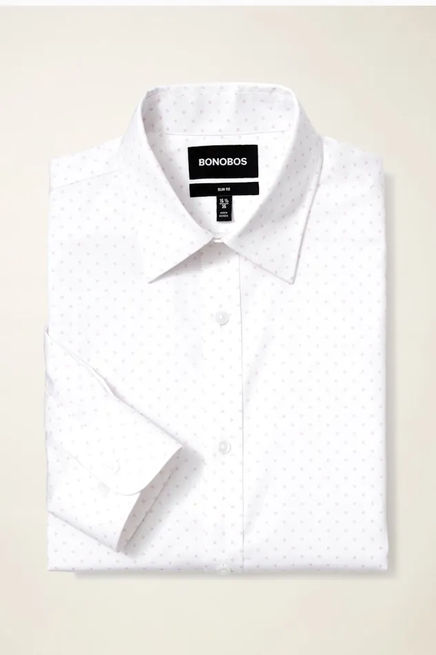 Men Bonobos Formal Dress Shirts Easy WrinkleResistant Bonobos Weekday Warrior Dress Shirt Pink Dotted Dots Men Bonobos Formal Dress Shirts Easy WrinkleResistant Bonobos Weekday Warrior Dress Shirt Pink Dotted Dots