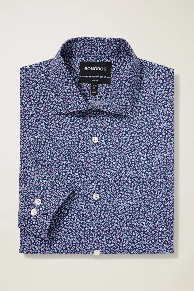 Men Bonobos Formal Dress Shirts Sophisticated and Comfy Bonobos Jetsetter Stretch Dress Shirt Navy Peyton Floral Men Bonobos Formal Dress Shirts Sophisticated and Comfy Bonobos Jetsetter Stretch Dress Shirt Navy Peyton Floral