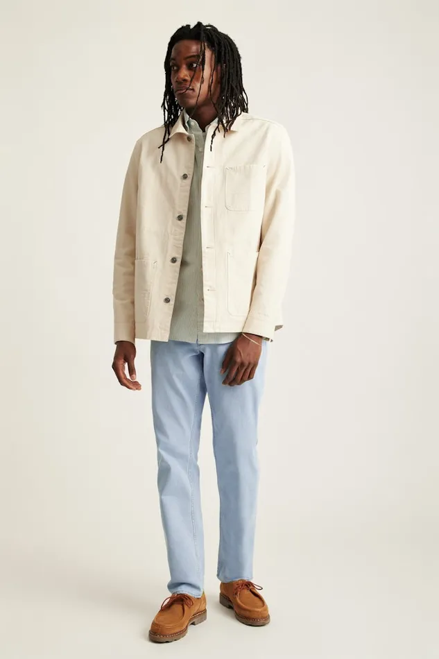 Men Bonobos Jackets and Coats Refined Men039s Shirt Jacket Shop The Beau Chore Jacket Light Sand