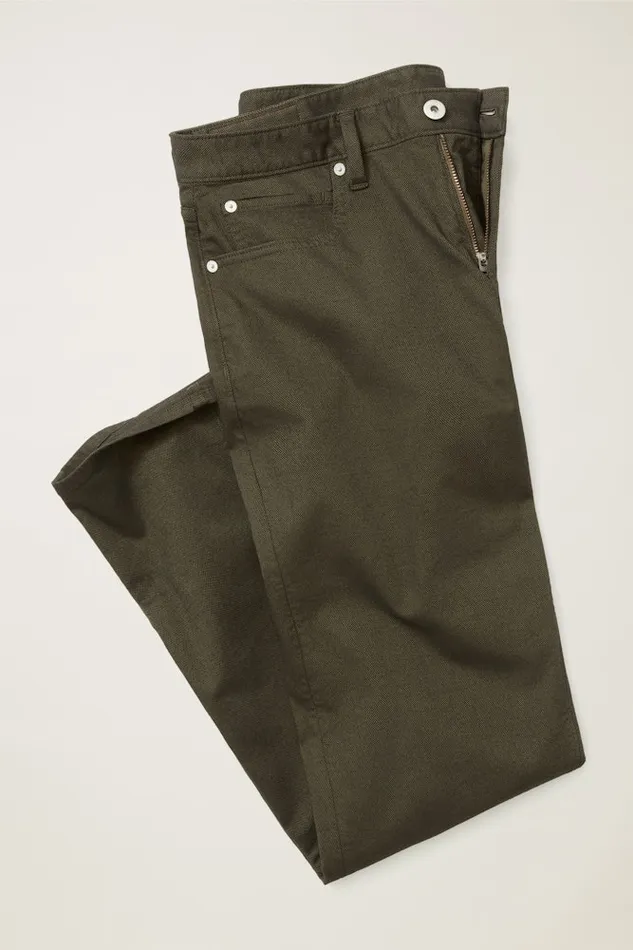 Men Bonobos Jeans Italian 5 Pocket Pants Artichoke