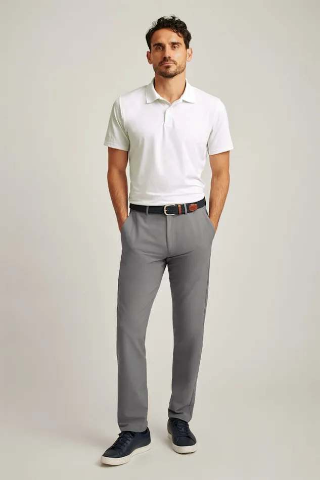 Men Bonobos Joggers and Athleisure Performance Link Golf Pants Ash Grey