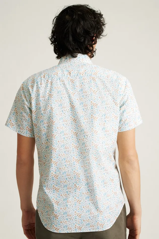 Men Bonobos Short Sleeve Shirts Button Up Your Style With Bonobos039 Riviera Short Sleeve Shirt Brown Blue Garden Men Bonobos Short Sleeve Shirts Button Up Your Style With Bonobos039 Riviera Short Sleeve Shirt Brown Blue Garden