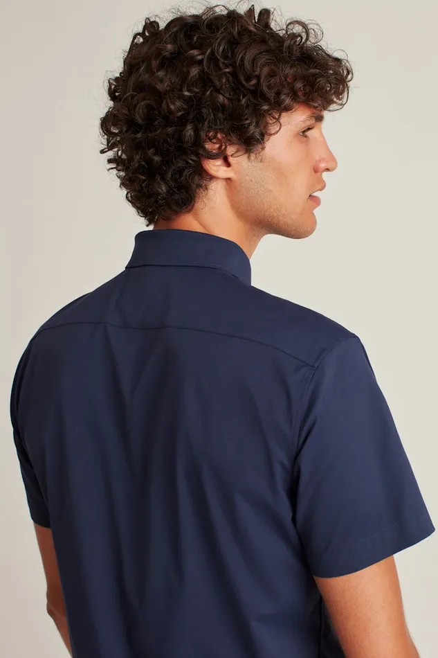 Men Bonobos Short Sleeve Shirts Tech Short Sleeve Shirt Navy Men Bonobos Short Sleeve Shirts Tech Short Sleeve Shirt Navy