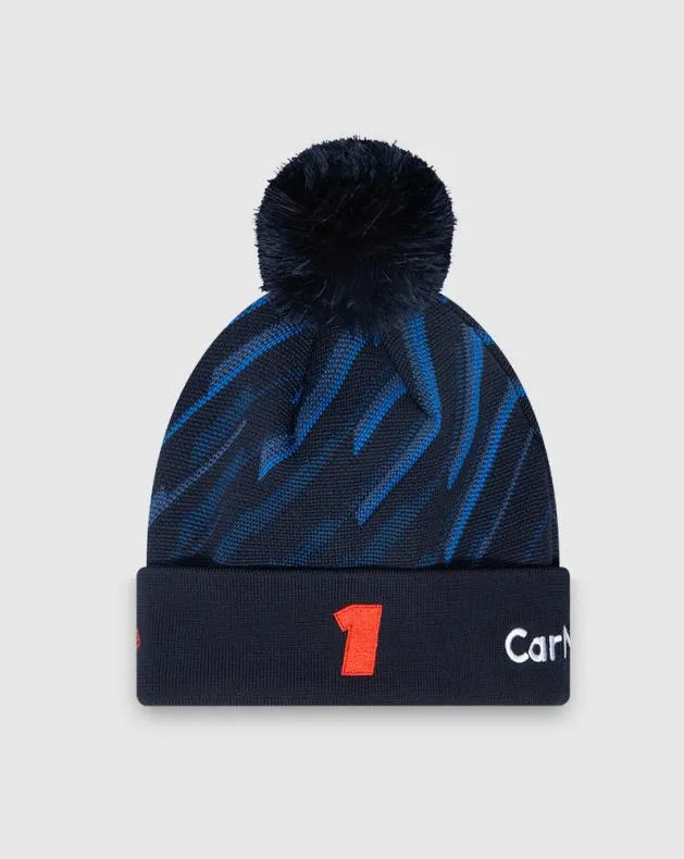 Men Castore Accessories ORACLE RED BULL RACING MAX VERSTAPPEN CUFF BEANIE NEW ERA 8211 NAVY
